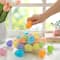 Glitzhome® 6 Colors Easter Plastic Fillable Eggs, 90ct.